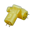 SXP Yellow 75 Ohm 862 MHz Attenuator
