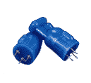SXP Blue 75 Ohm 600 MHz Attenuator