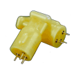 SXP Yellow 75 Ohm 862 MHz Attenuator